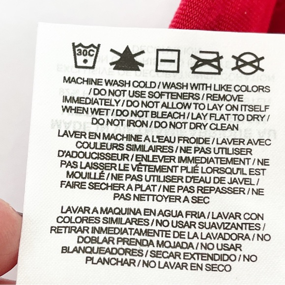 Nike Running Capri Red Dri Fit Filament Pants Size Small - Picture 6 of 6